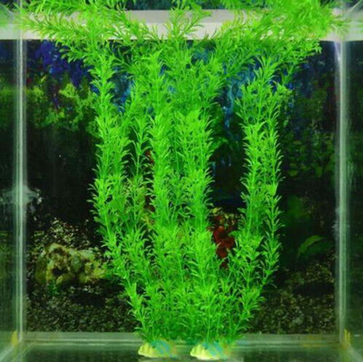 Selling fish tank Landscaping simulation Aquatic herb Botany simulation Underbrush green Landscaping Decoration 3 Vanilla green