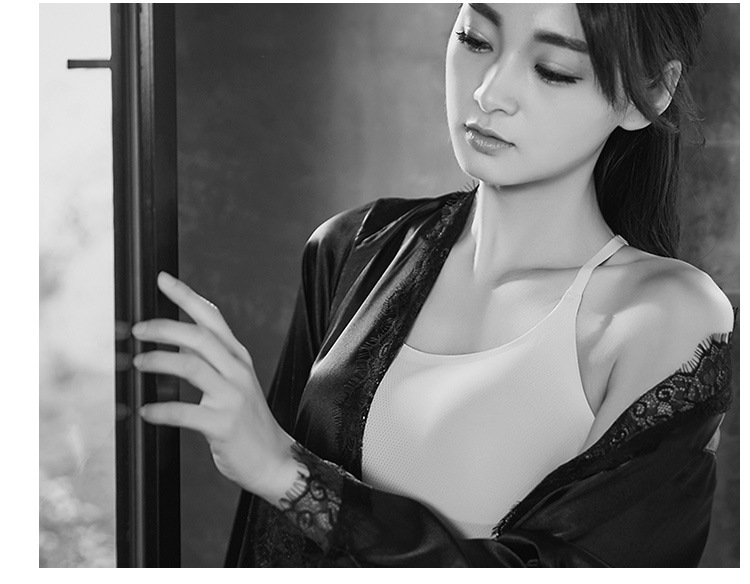 蕾丝吊带性感裹胸