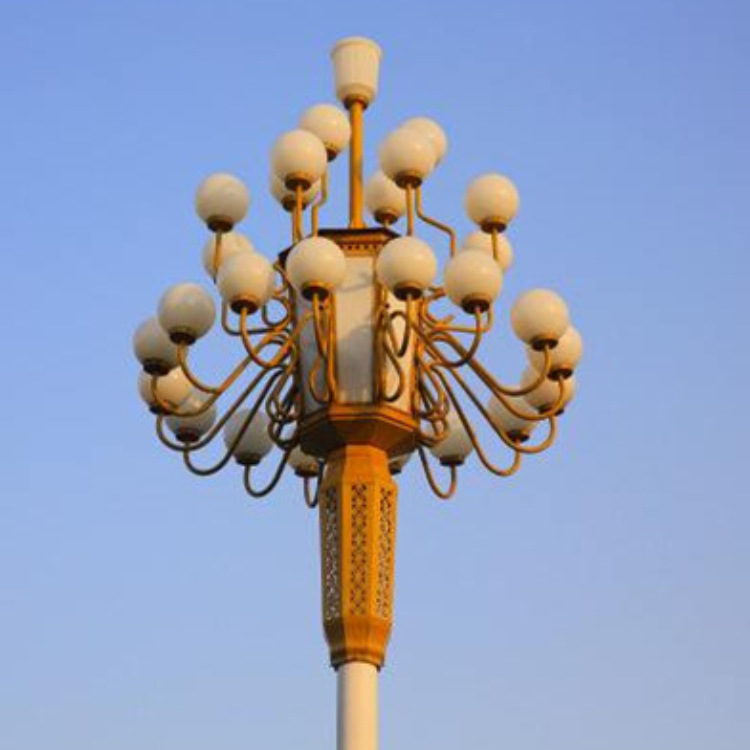 【中华灯】新款广场照明 9米路灯杆 公园 市政 园林亮化 厂家现货