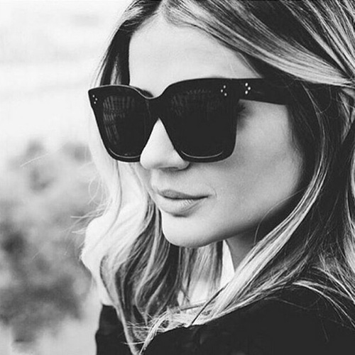 2016 New Fashion Square Sunglasses, Korean Style Colorful Reflective Aviator Sunglasses, Wholesale Trendy Sunglasses