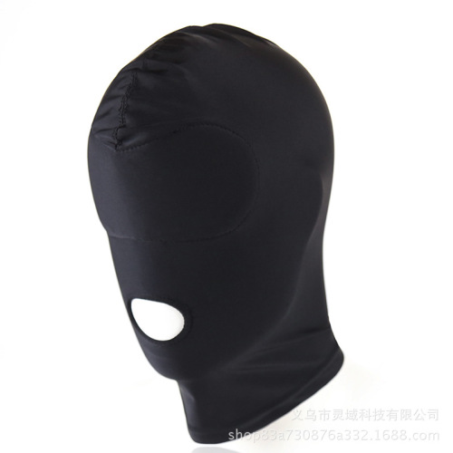 Factory direct supply wholesale sexy hood, elastic cloth eye mask, face mask with eyes and mouth, all-inclusive hood with eyes and mouth, toys