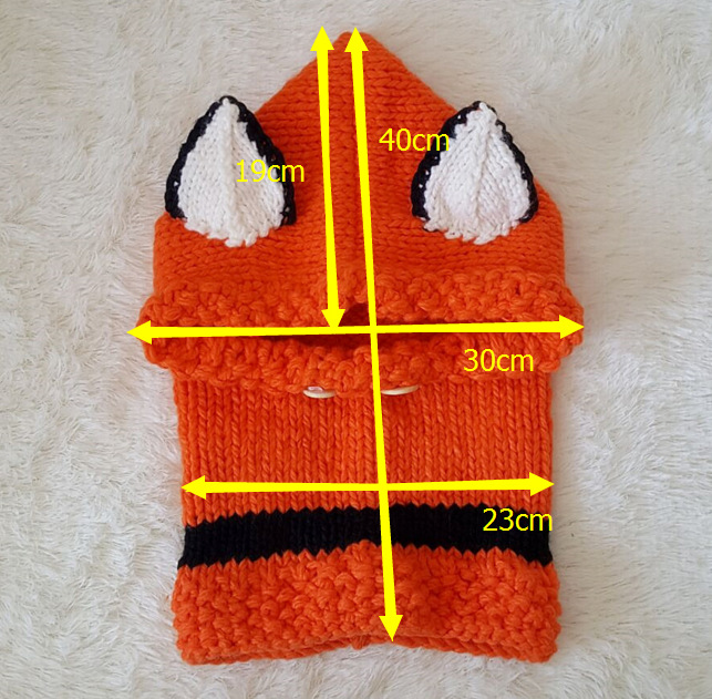 Knitted Hat Orange