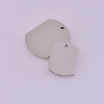 批发不锈钢吊牌配件DIY饰品配件 不锈钢吊坠 挂件  方形吊牌