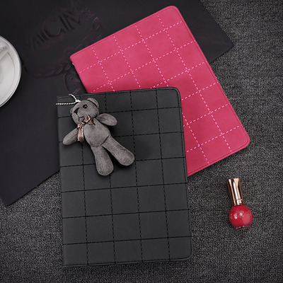 2018 new ipad air2 smart cover Dormancy 1 Tablet PC mini2/4 Little Bear Case 5 Pro9.7