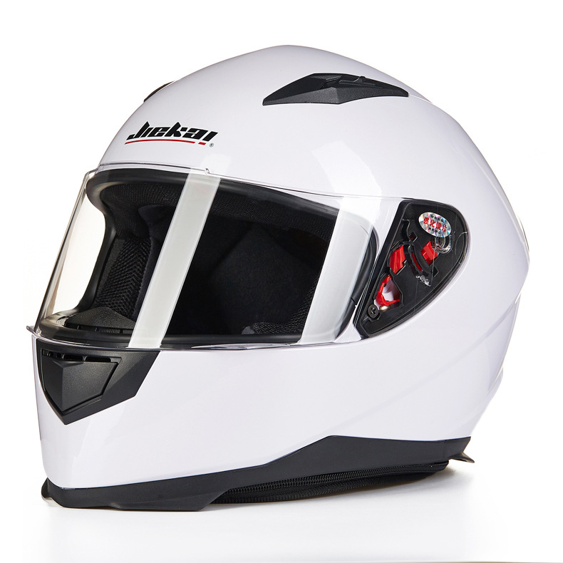 【着後レビューで 送料無料】 Jiekai 313FourSeasonsモーターサイクルヘルメットフルヘルメットメンズウィンターレーシング