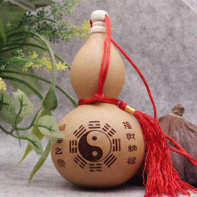 Manufactor supply trumpet Wine gourd technology Carving Crafts gourd wholesale Guanyin wine gourd