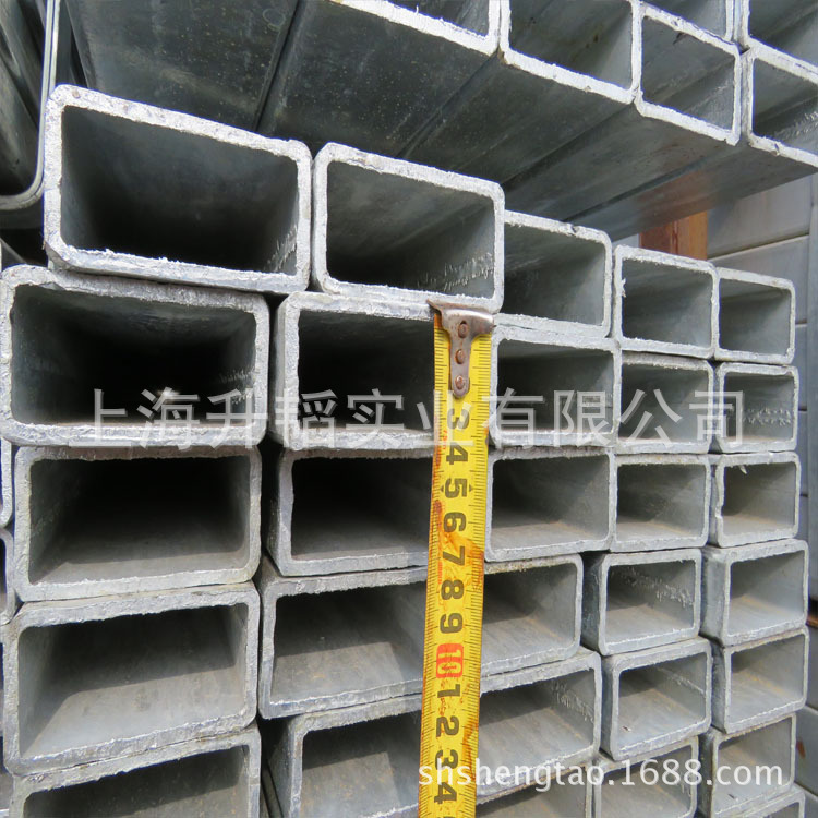 上海镀锌方管从10*10*1.0到200齐全 江苏热镀锌矩形钢管材质Q235B