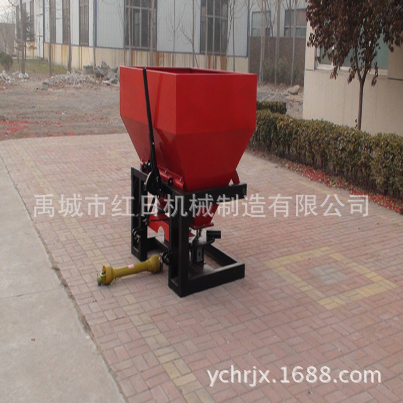 红日撒播机供应双盘撒播机CDR 1000三点悬挂双盘撒播机施肥器