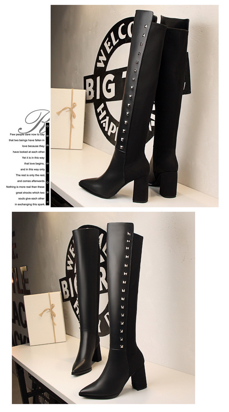 Bottes femme BIGTREE en PU artificiel - Ref 3354849 Image 21