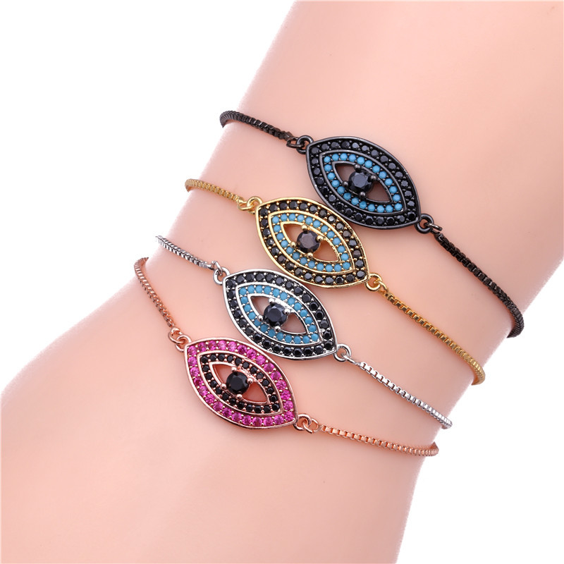 Copper Korea Geometric bracelet Gun black NHYL0070Gunblack