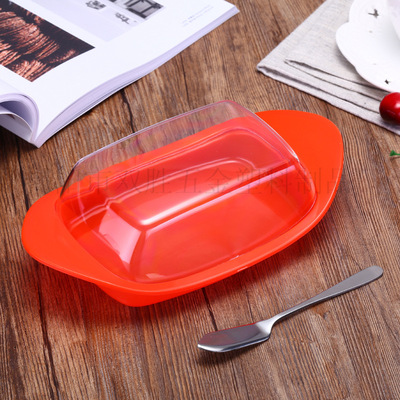 厂家直销 创意环保餐盘 日本料理餐具 塑料牛油盘