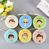 Headphones, cute storage system, cartoon wallet, card holder, coins, Korean style