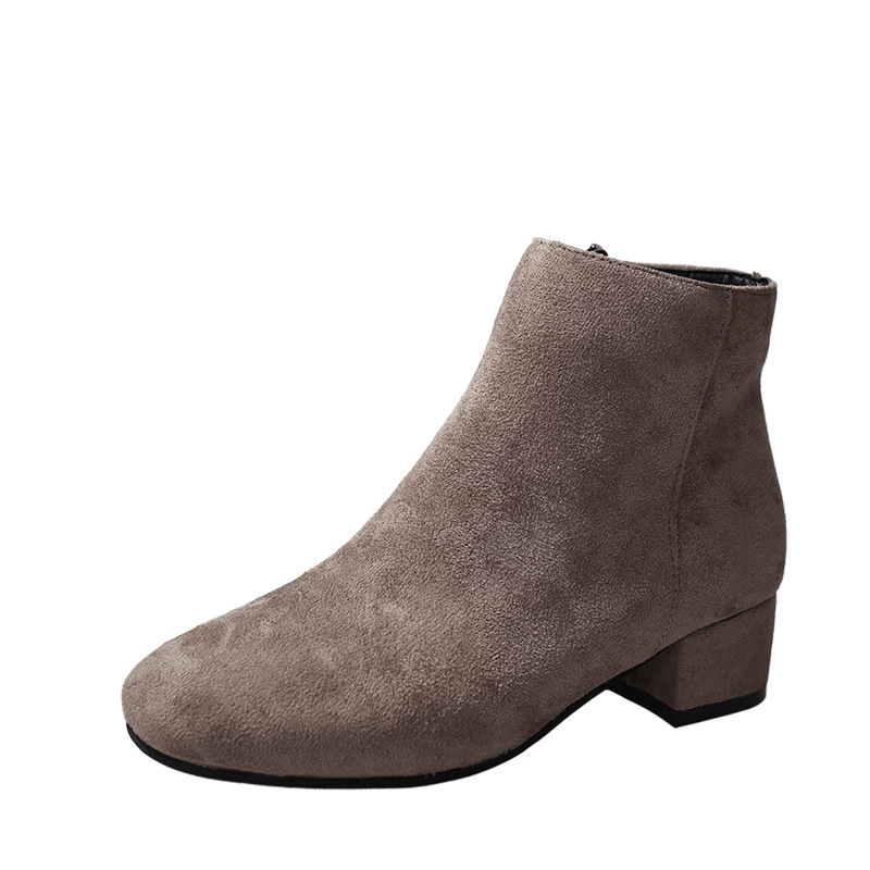 Bottes femme JIN CANSHUO en Daim - Ref 3355462 Image 5