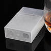 20 filled ultra -thin and transparent plastic flip -covered hard shell cigarette box wholesale