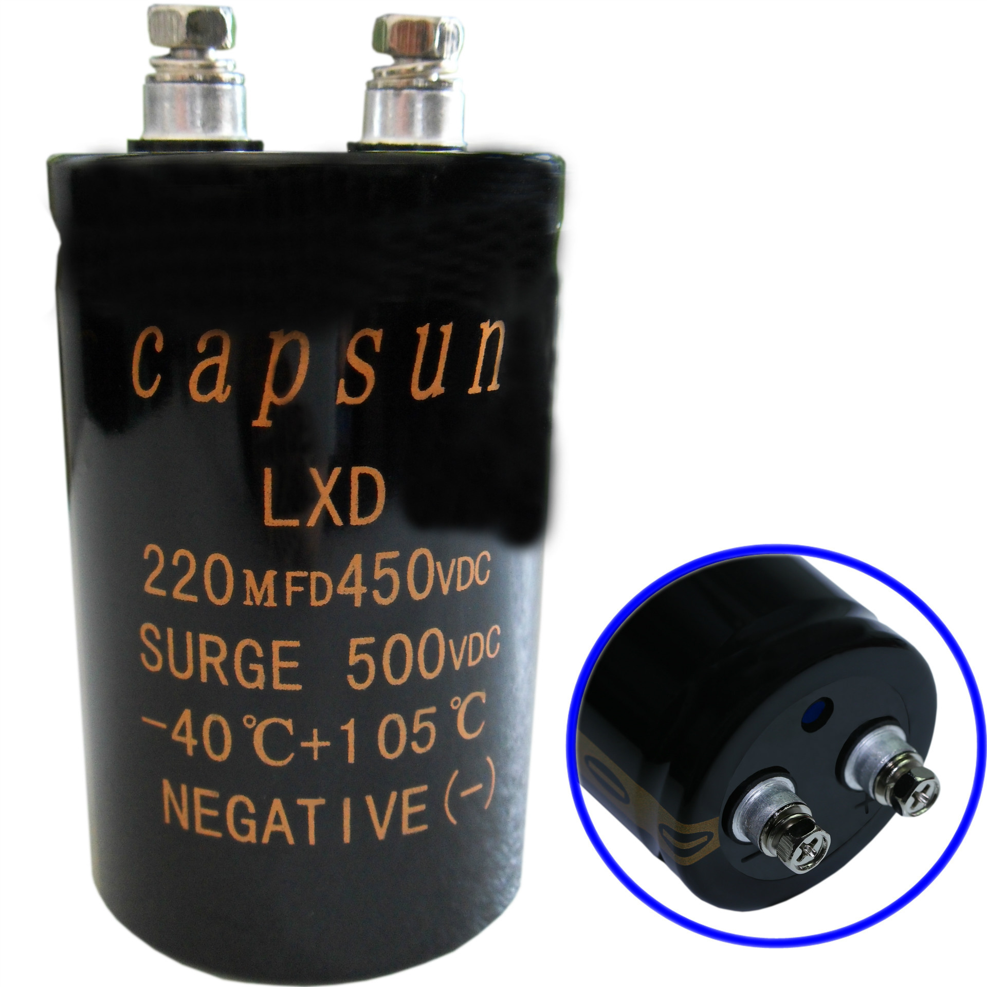 低频滤波电容,电解电容220uf450v超快速充放电铝电解电容器