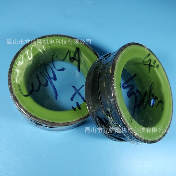 WK Pneumatic butterfly valve Seat Match F990 Valve body PTFE KEYSTONE green Seat seal ring