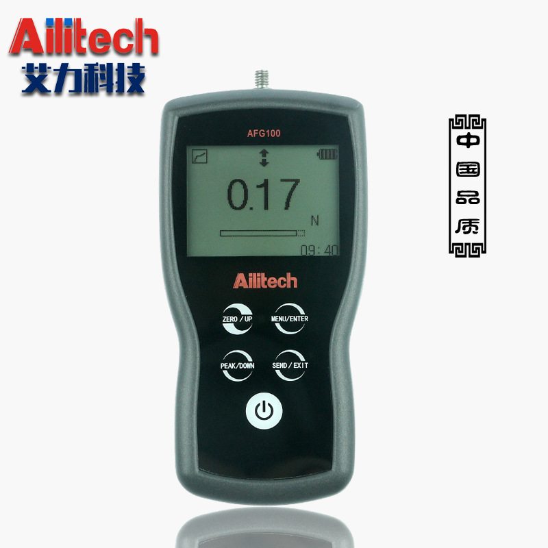 Ailitech艾力科技AFG10推拉力计10N内置传感器高性价比推拉力测试