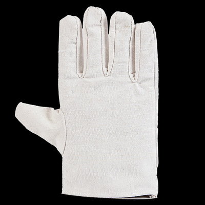 帆布手套电焊手套反扣大拇指全衬帆布汉版24线满里双层帆布手套|ru