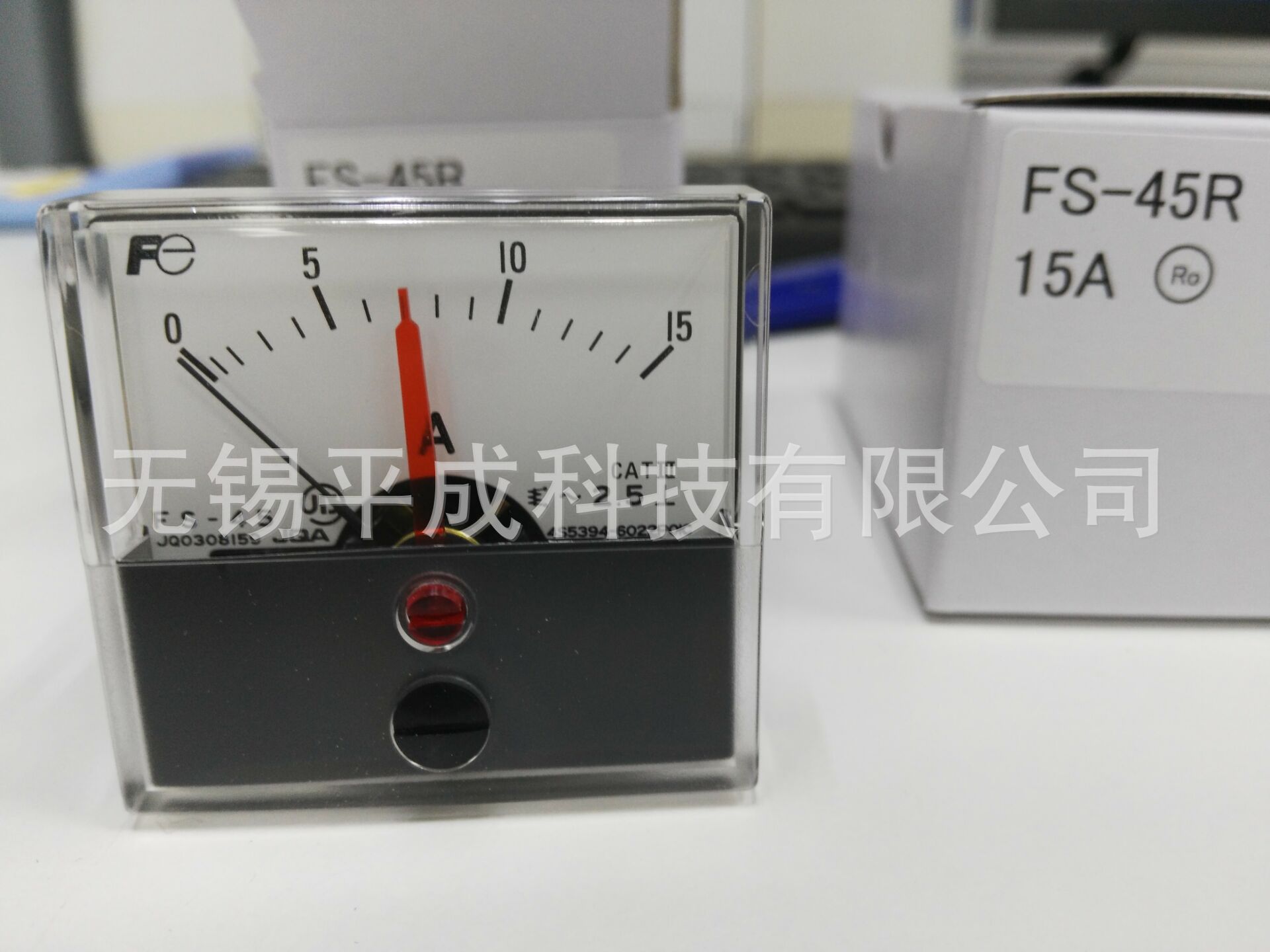 FUJI富士电机交流电流计FS-45 15AR（红色指针）