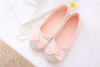 Demi-season non-slip comfortable footwear with bow for pregnant indoor, slippers, soft sole