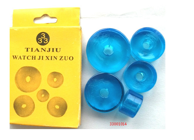 手表维修工具 手表机芯固定垫子 机芯垫 蓝色手表机芯固定座