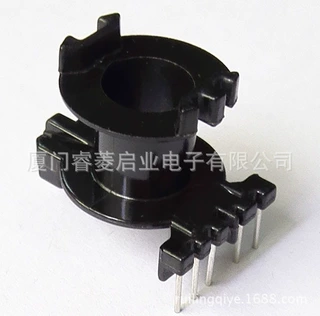 RM8 立式 5+1 针距2.7*4.6 排距21.7 高16.9 (变压器骨架厂家)