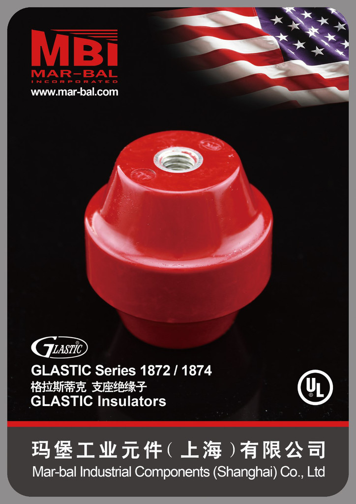 美国玛堡Glastic绝缘子 复合材料绝缘柱内螺纹