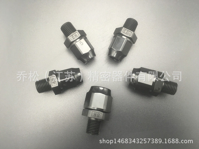 JOSOT外螺纹塑料接头 2分牙外牙直通接头 SN-8N软管接头