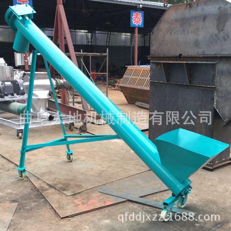 移动式饲料螺旋输送机 管式水泥螺旋输送机 生产水泥螺旋输送机