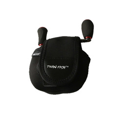 跨境雙魚TWIN FISH水滴輪包魚輪保護套彈力包潛水布可竿輪一體使