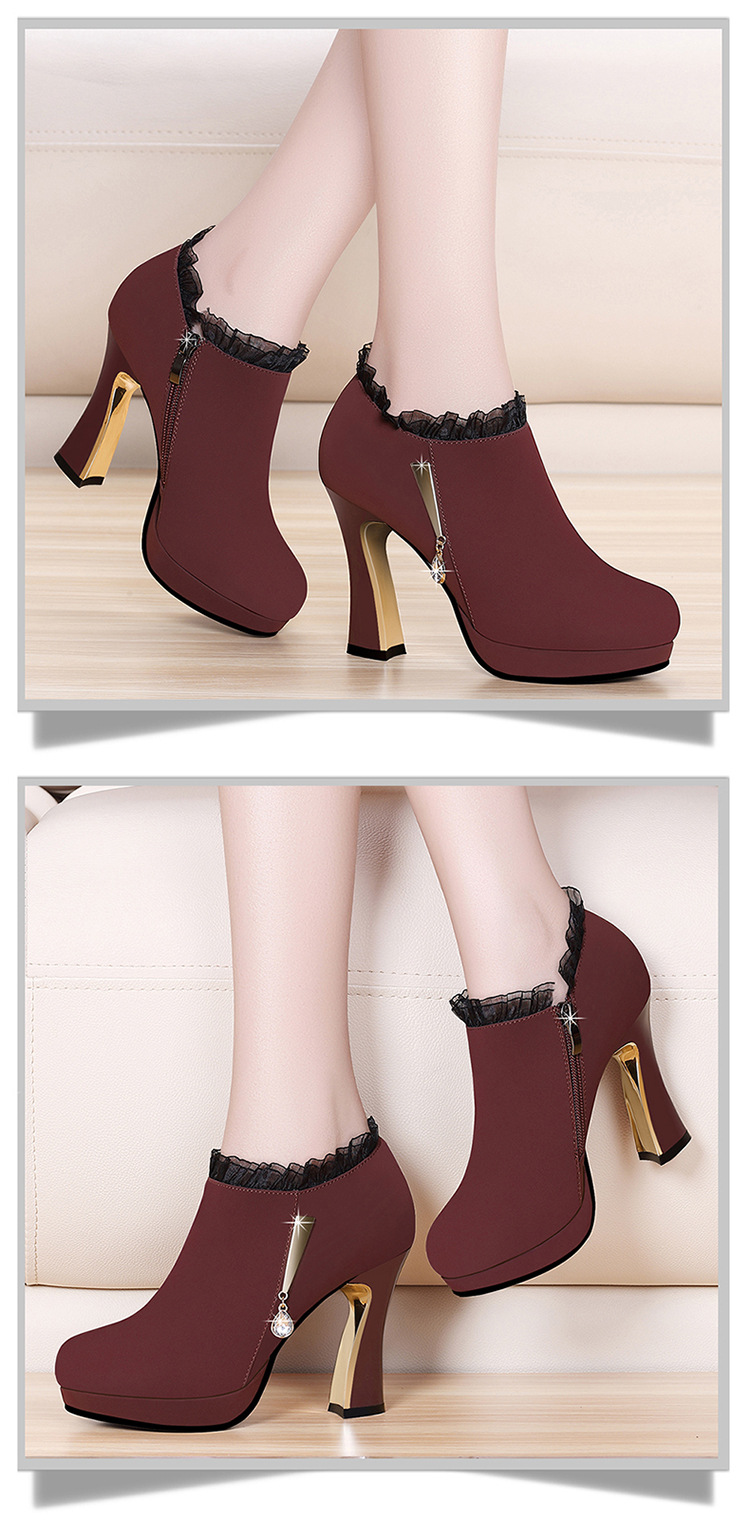 Bottes femme en Daim - Ref 3355324 Image 14