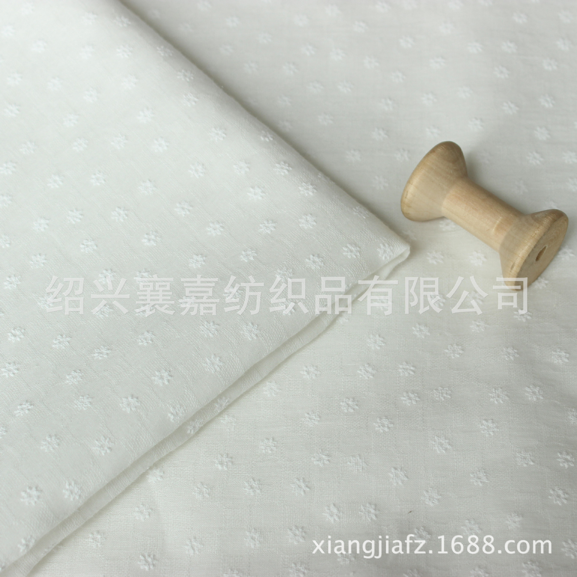 全棉白布料 格子提花面料 小碎花 女装衬衫裙子面料 童装面料