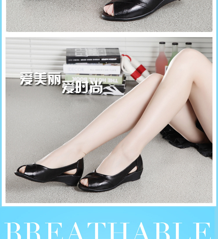 Chaussures été pour femme en Caoutchouc - Ref 3346247 Image 17