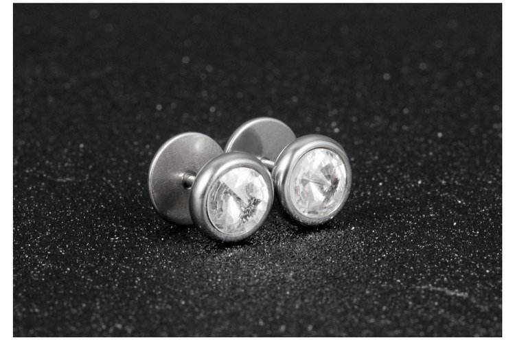 Wholesale Fashion Retro Temperament Elegant Round With Zircon Hundred Matching Earrings Not Faded Features Jewelry display picture 7