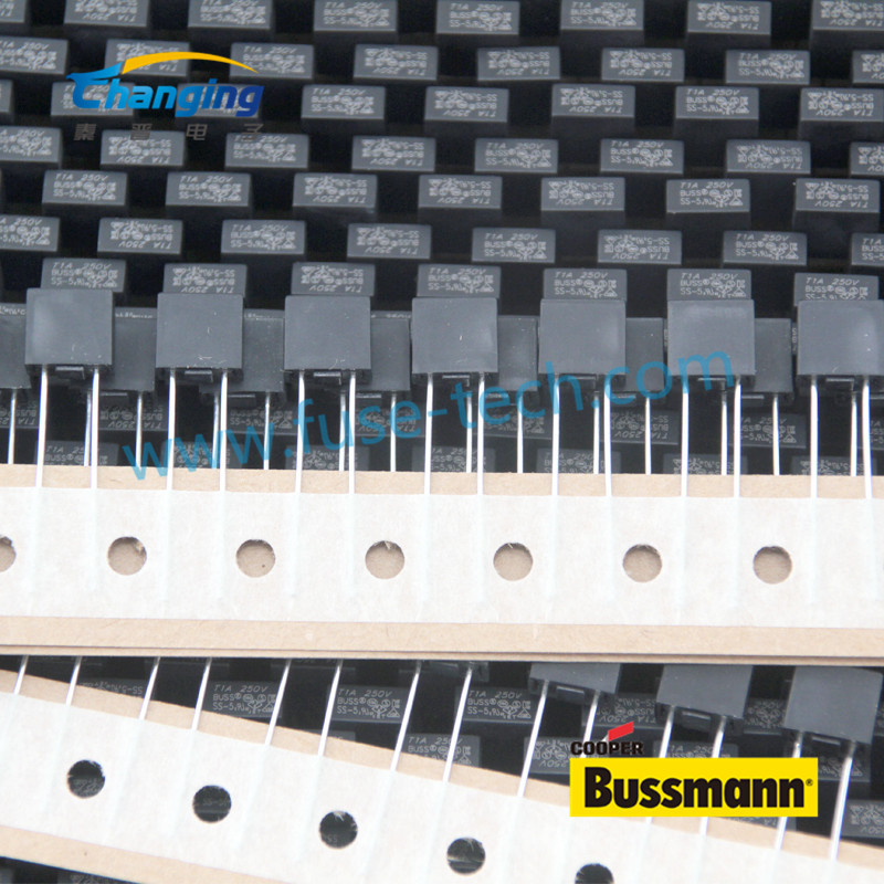 微型保险丝方形 SS-5-400mA-AP 400MA  250V巴斯曼方形保险丝