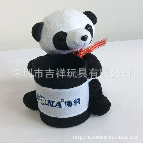 高档配制的毛绒笔筒公仔 毛绒玩具专业设计 深圳厂家打造品牌|ms