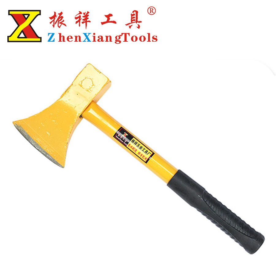 振祥工具 五金工具 园林工具  精品斧头 厂家直销 黄色铁把斧头