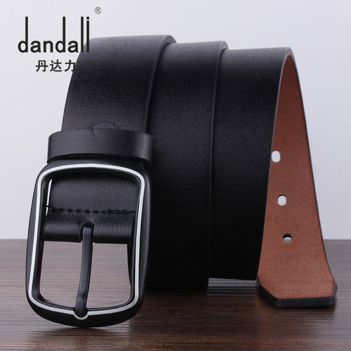 Foreign trade new retro all-match men's belt AliExpress gun black sun buckle belt youth decorative trouser belt