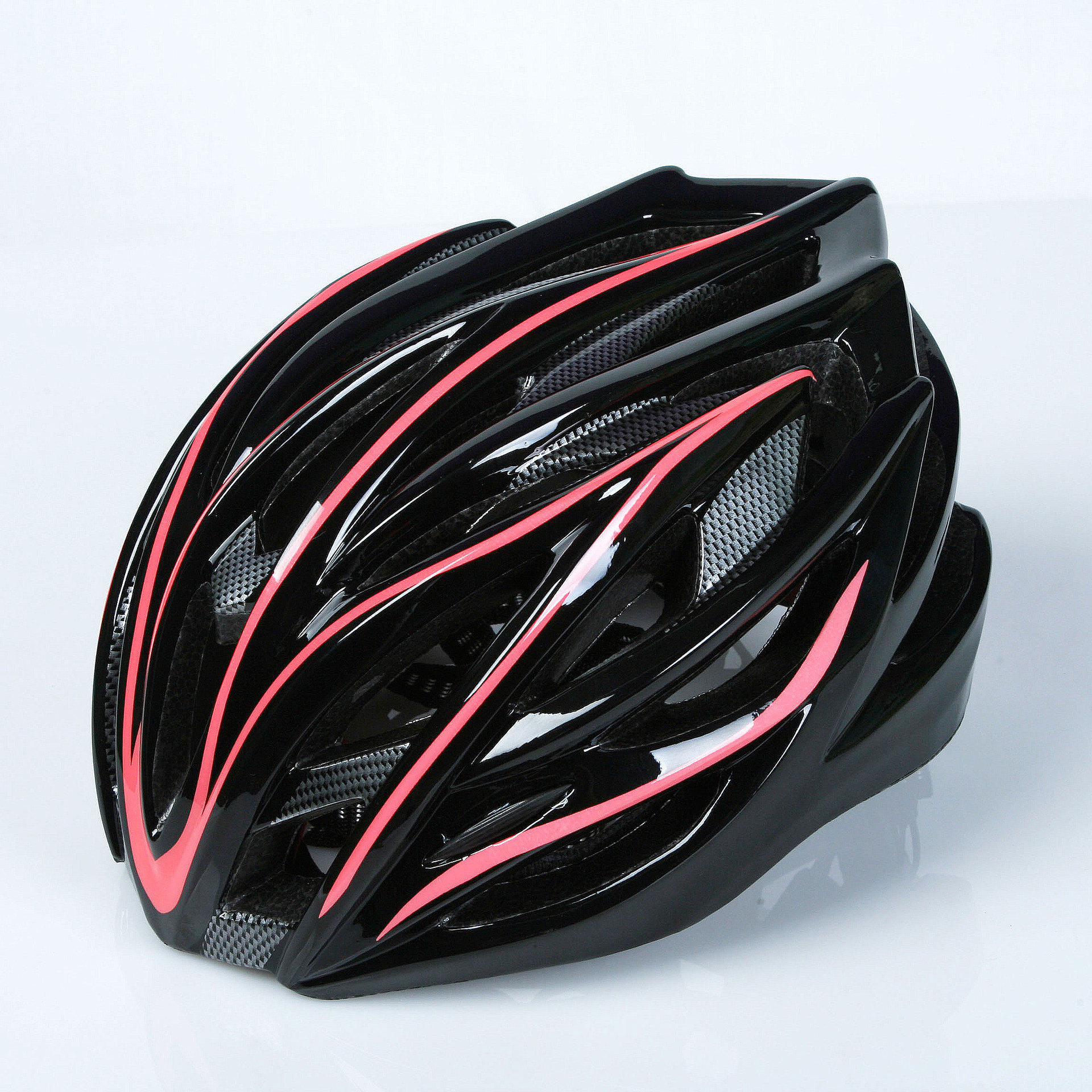 Fluorescence red and black