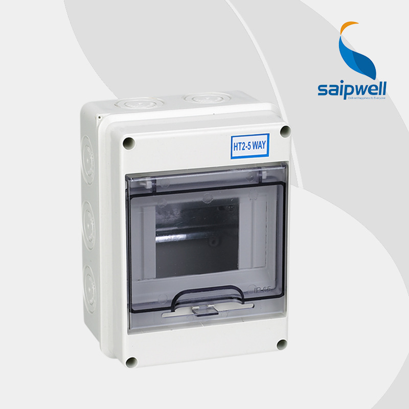 斯普威尔SHT-5WAY 防水配电箱 室内明装配电箱 5回路防水箱
