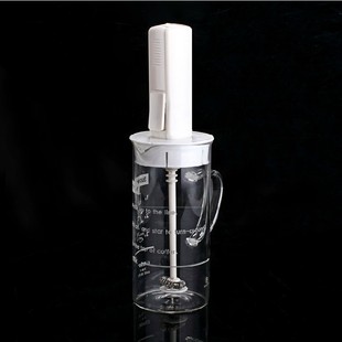Electric milk frother automatic glass mixing cup household milk frother fancy coffee Garland stirring milk frother