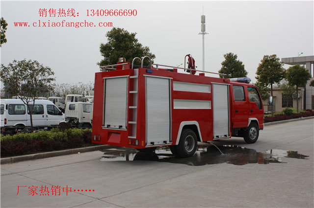 四川雅安五十鈴水罐消防車銷售熱線134-0966-6690