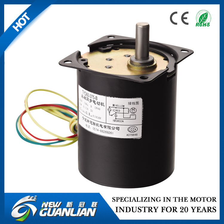 专业厂家 微型电机 60TYD-B同步电机 烤肠机 孵化机翻蛋电机 茶机