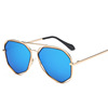 Fashionable metal sunglasses suitable for men and women, city style, wholesale