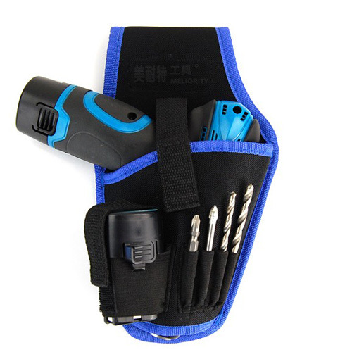 Bolsa de taladro eléctrico pequeño portátil industrial Bolsa de taladro eléctrico pequeño para el hogar Bolsa de cintura para herramientas eléctricas Bolsa de taladro eléctrico de Litio pequeña bolsa de taladro eléctrico