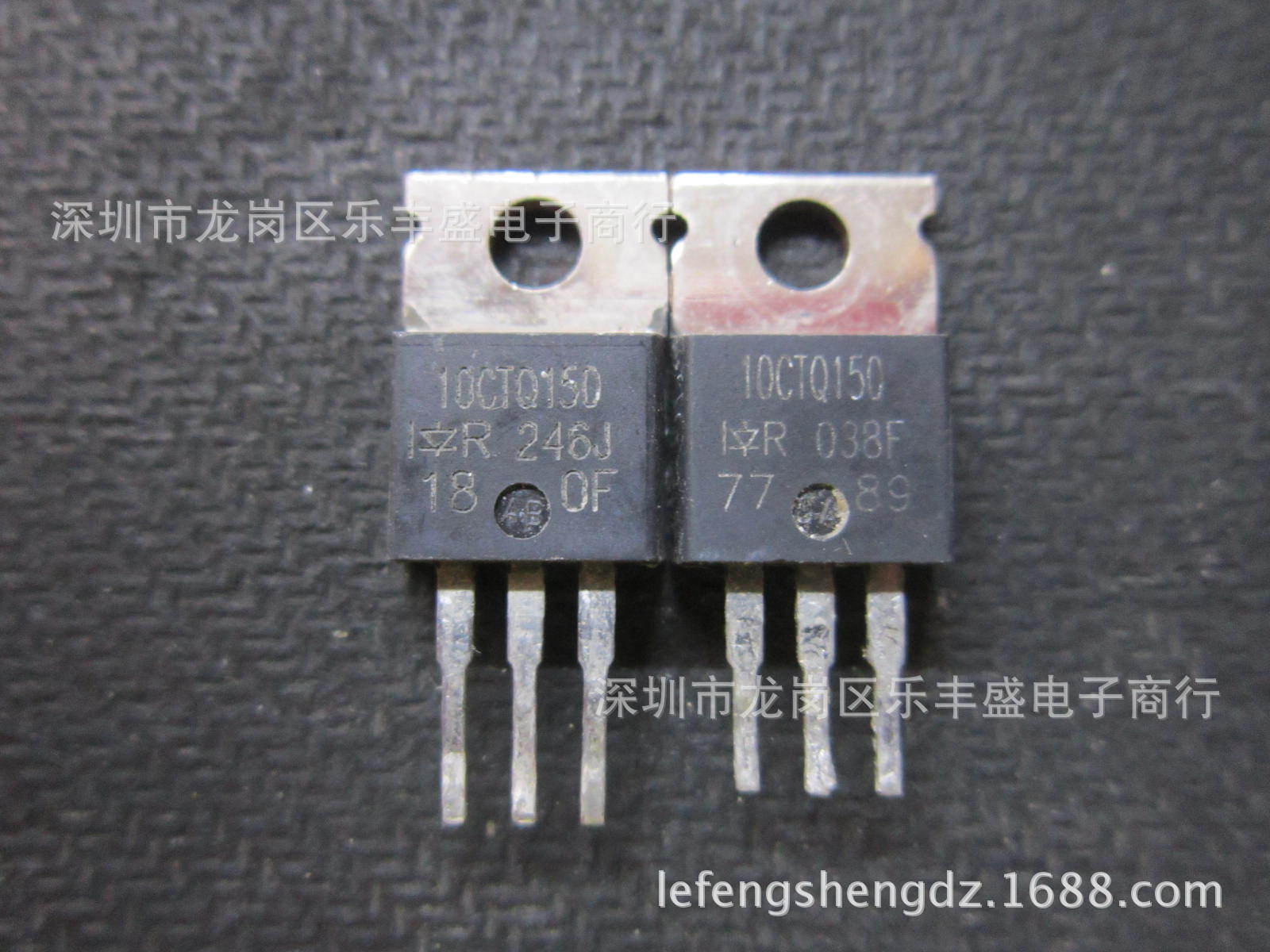 10CTQ150 拆机IR TO-220 肖特基二极管 10A 150V