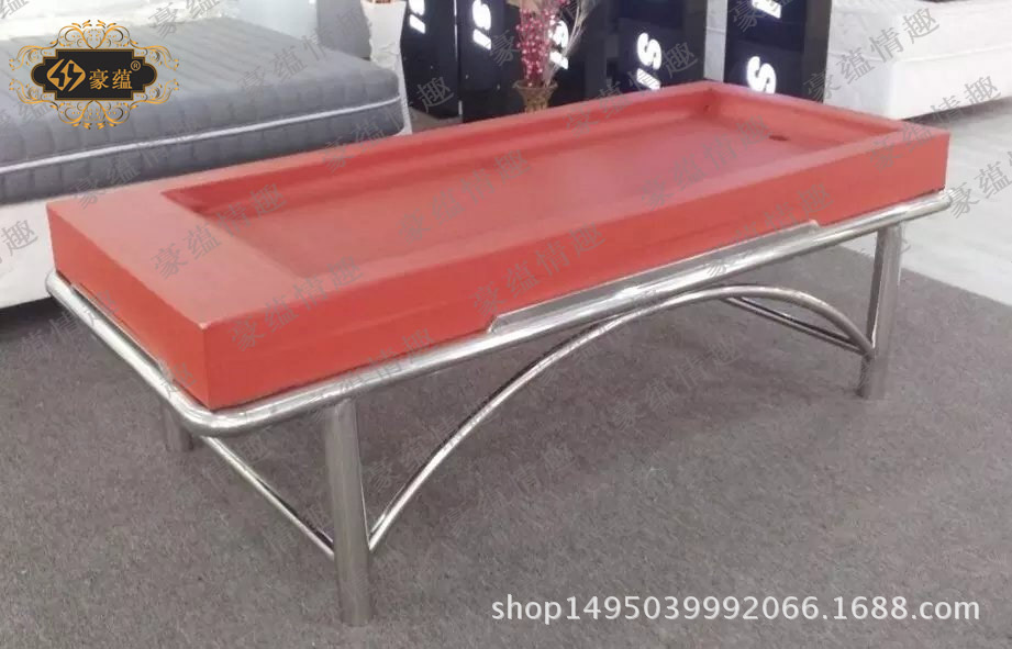 供应洗浴按摩床 浴场沙发 会所水床 洗浴凳 桑拿服务凳