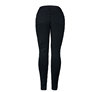 high waist self-cultivation elastic holes jeans thin skinny pants