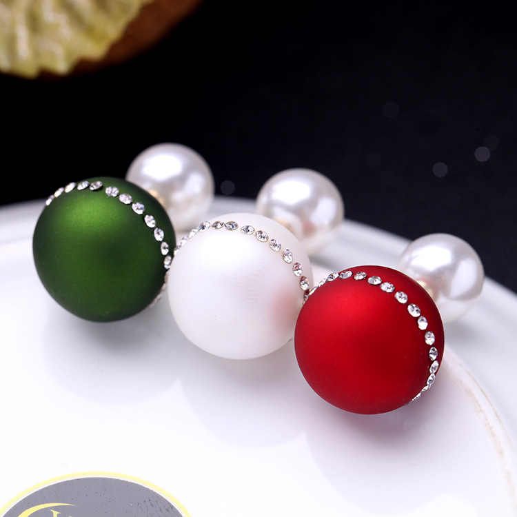 Earrings Women Wholesale Accessories Spherical Simple Temperament Earrings display picture 7