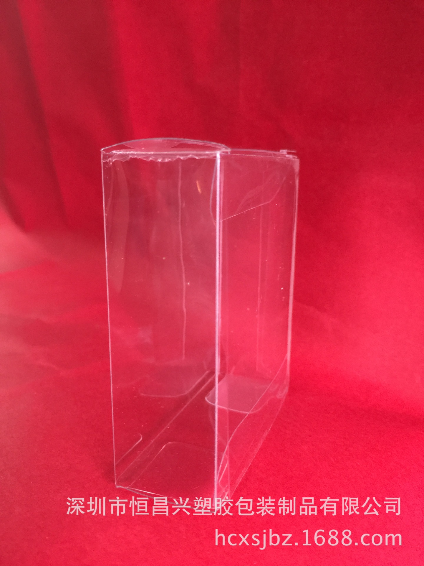 厂家定制 方形透明可折叠 PVCPETPP材质折盒彩印塑料包装盒